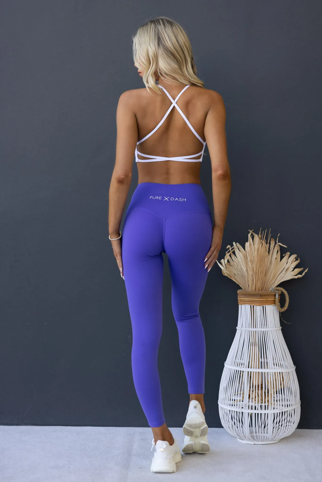 Vital High Rise Legging - Deep Purple
