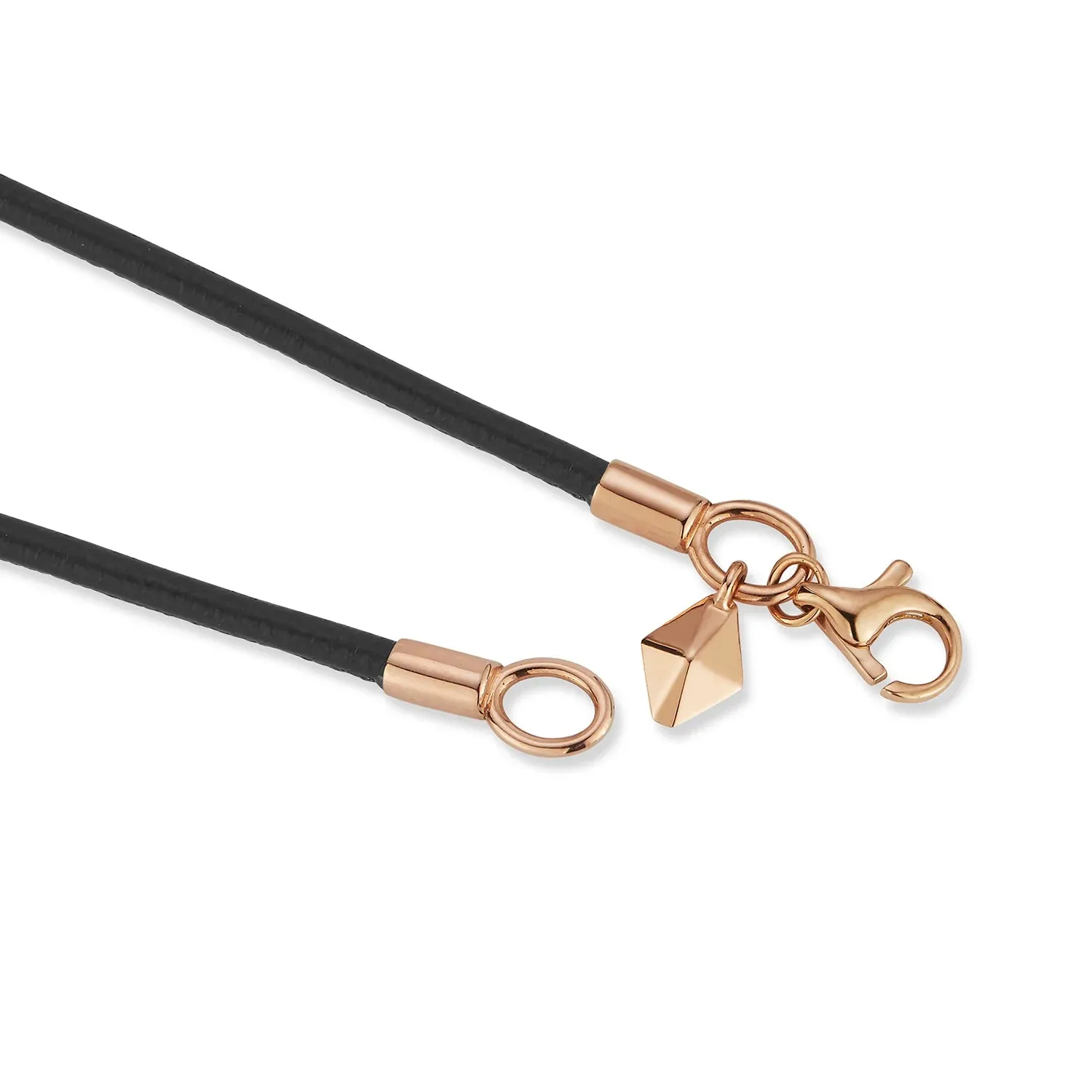 Walters Faith 'Sydney Napa' Black Leather Cord Necklace