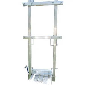 Werner Pump Jack Narrow End Rail and Toe Board Assembly