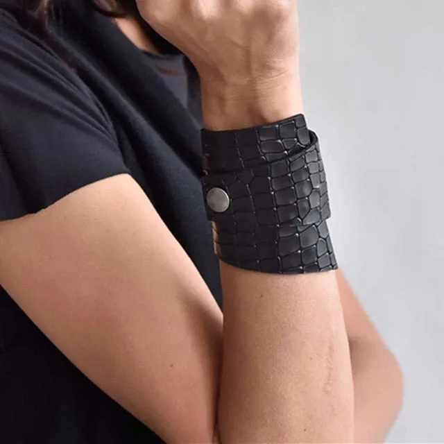 Women's Leather Bracelet or Ring
