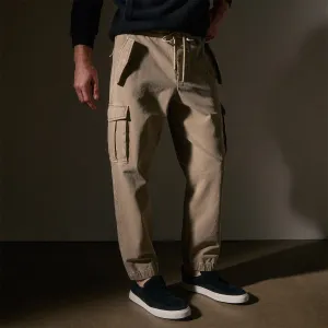 Woven Terry Cargo Pant - Overcast Pigment