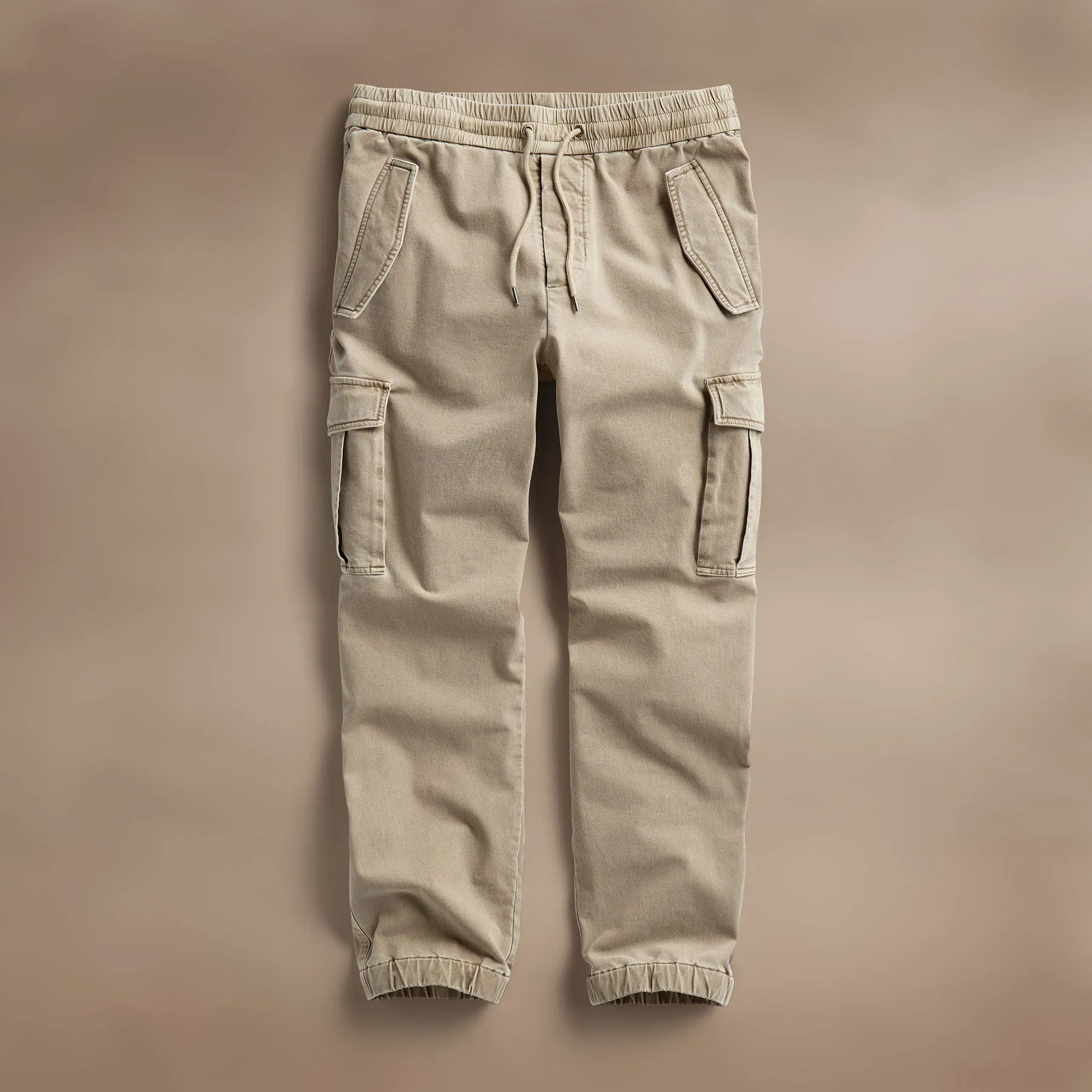 Woven Terry Cargo Pant - Overcast Pigment